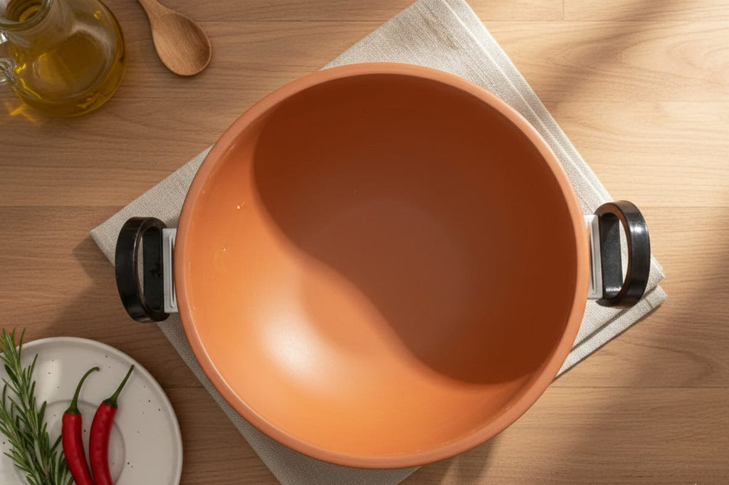 Natural Terracotta Cooking Handi – Traditional Flavor, Modern Design